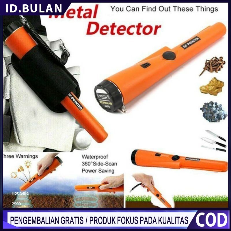 Metal Detector Alat pendeteksi logam emas / gold detector / alat pendeteksi emas / detektor logam em