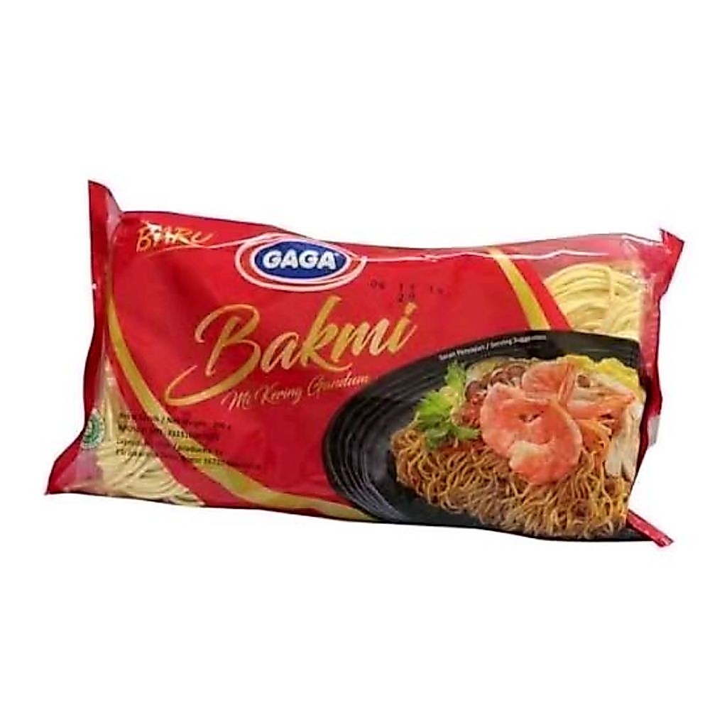 GAGA BAKMI MIE KERING GANDUM NETTO 200 GR murah