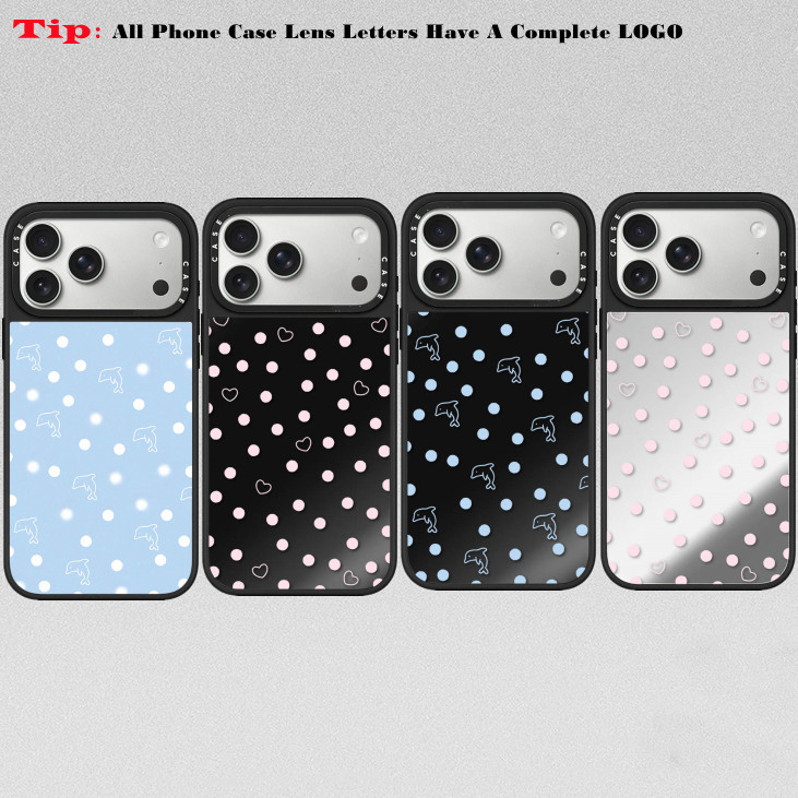 Yakult Soda Polka Dot Mirror Magsafe Phone Case For iPhone 17 Air 17 Pro 16 15 14 Plus 17 16 15 14 1