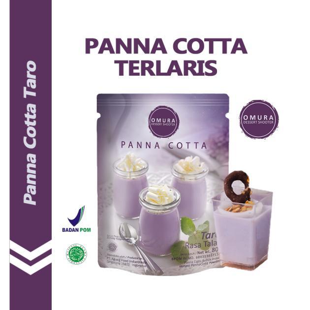 Omura Dessert Shooter Panna Cotta - Taro