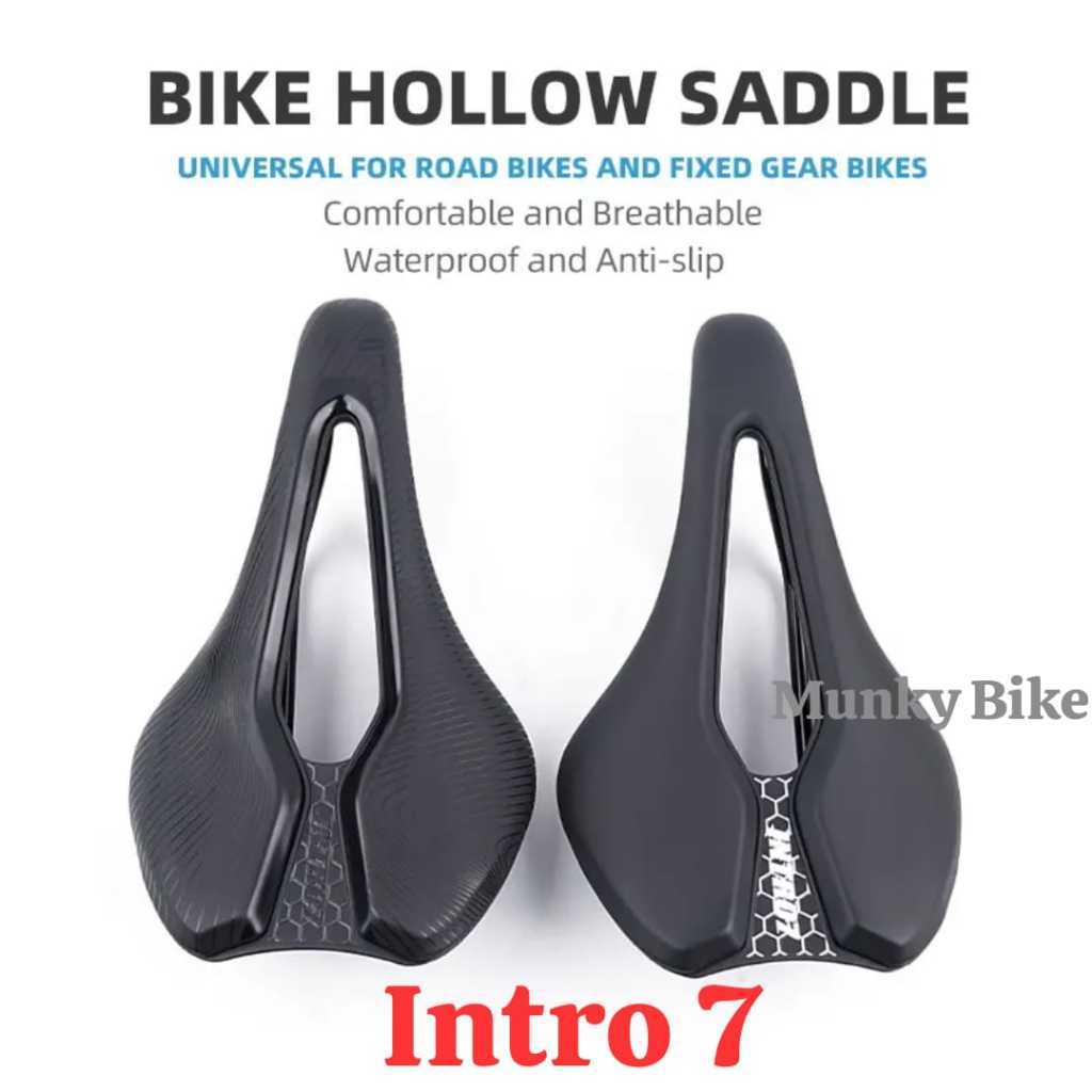 Foto Intro7 Saddle Sadel Hollow Soft Seat Lebar nyaman untuk Sepeda High Quality Universal Bike Seat for MTB RB Fixie