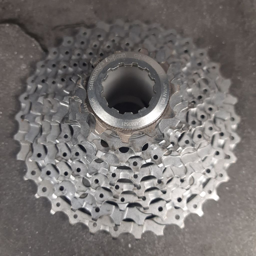 Sprocket Cassette Shimano Deore XT CS-M770 9 Speed 11-34T - Sproket Shimano Deore XT M770 9 Speed 11