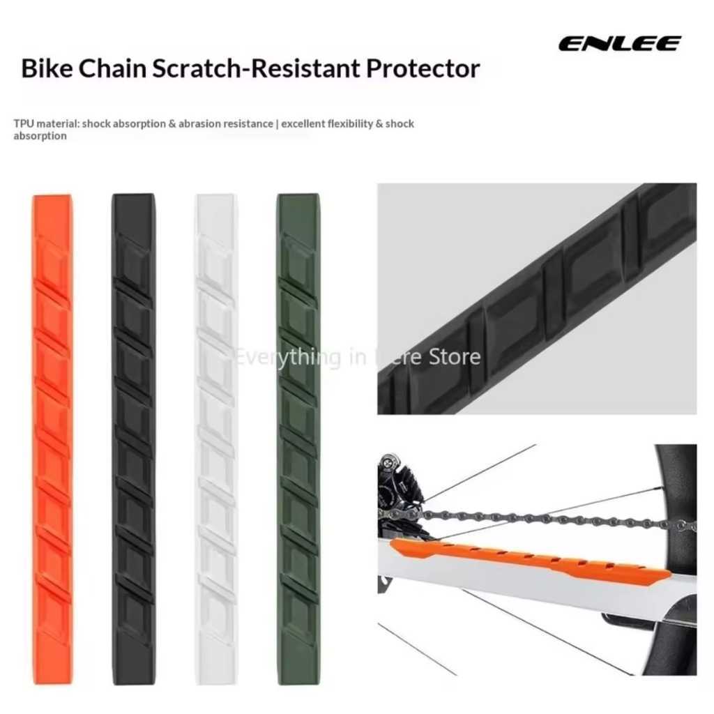 Foto Enlee Chainstay Guard Protector Pelindung Rantai Chain Protektor Anti Scratch TPU Frame Sepeda MTB RB Seli