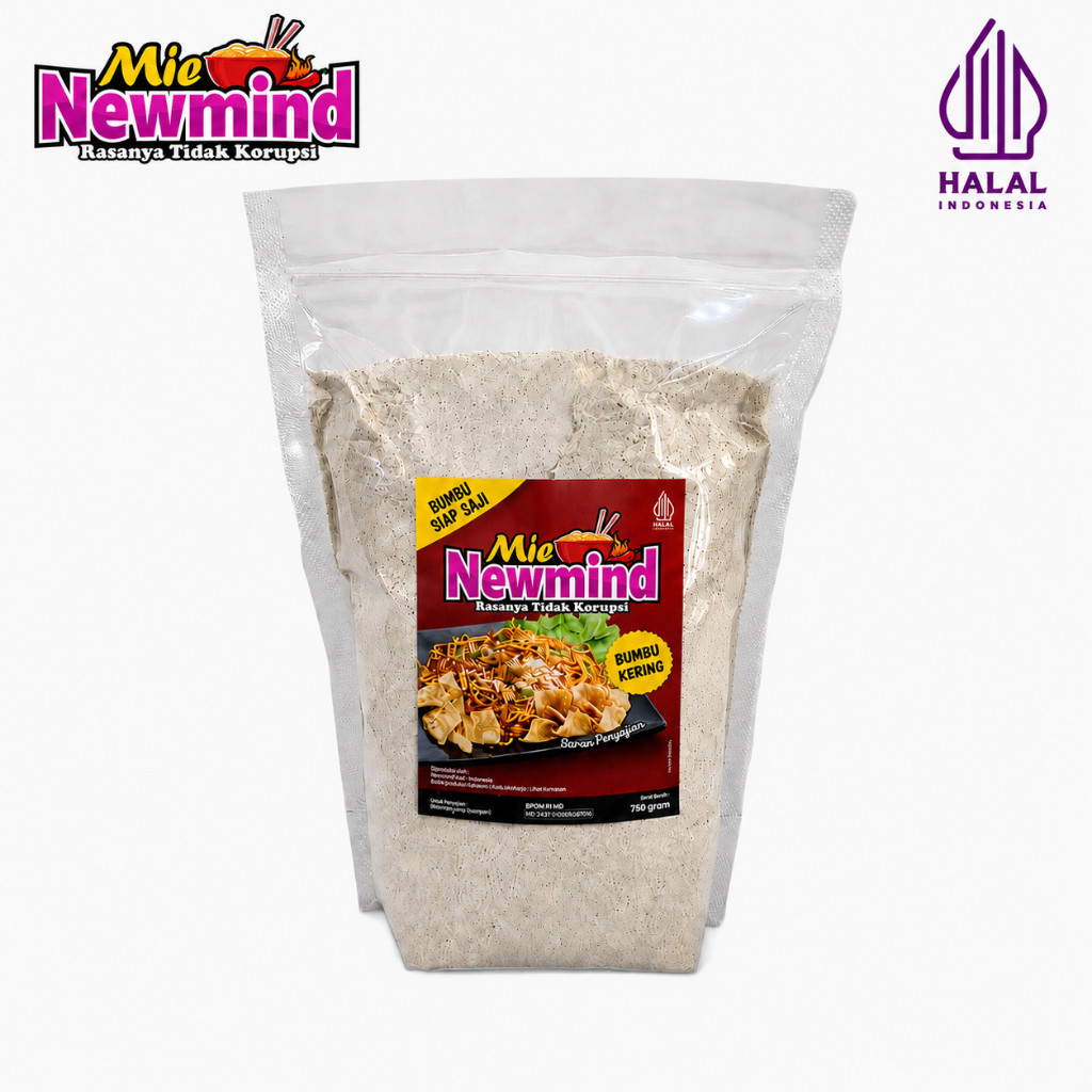 Bumbu Kering Mie Newmind 750gram ala Bumbu Mie Gacoan | Wizzmie | Mie Kober