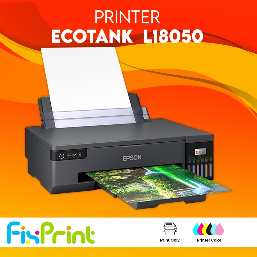 EPSON Printer L1800 / L18050 Print A3+ GARANSI RESMI A3 INFUS SUPPOR T DTF DTG | Printer Epson L1415