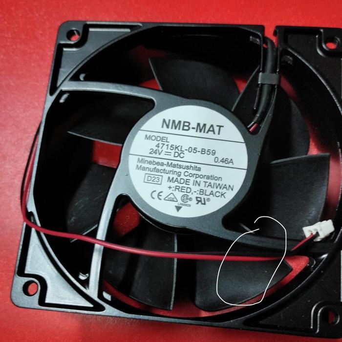 Fan NMB-MAT 4715KL-05-B59 12cm 24VDC