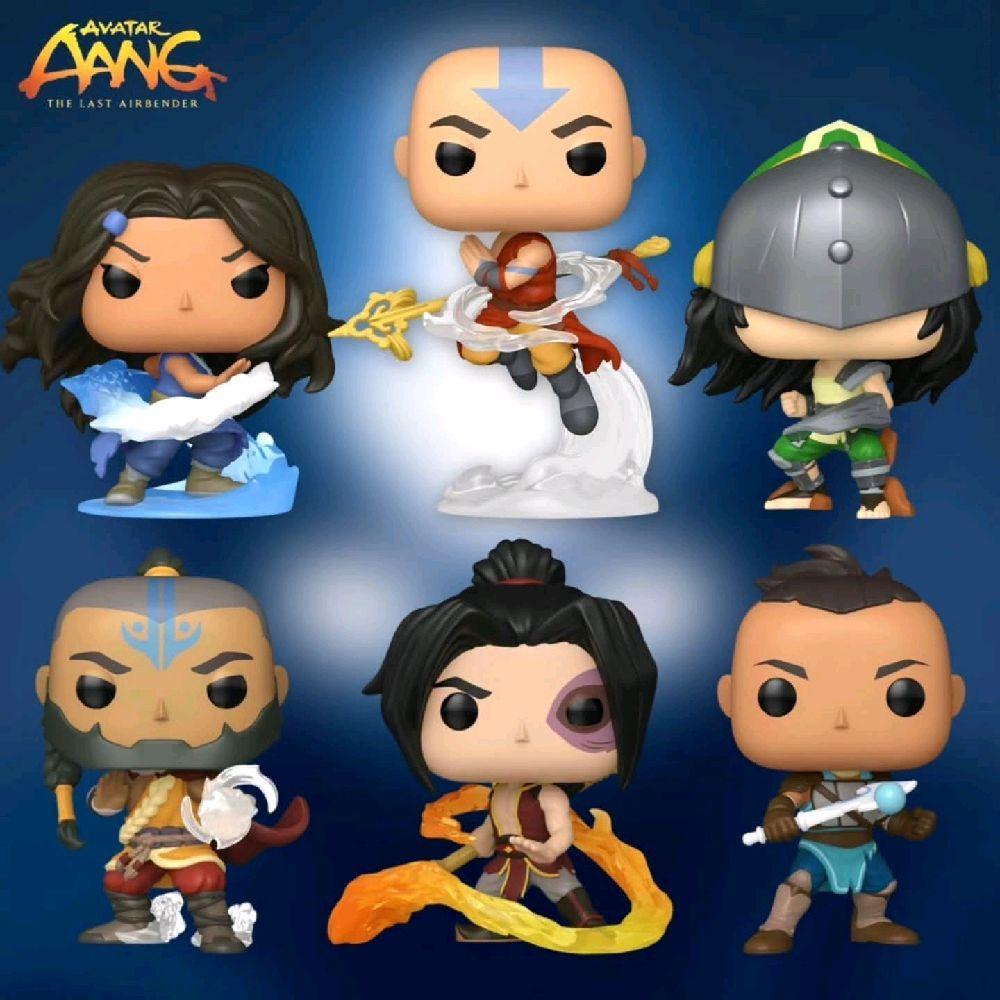 ORIGINAL Funko Pop Avatar Aang The Last Airbender Zuko Katara Sokka Zuko Toph Tagah
