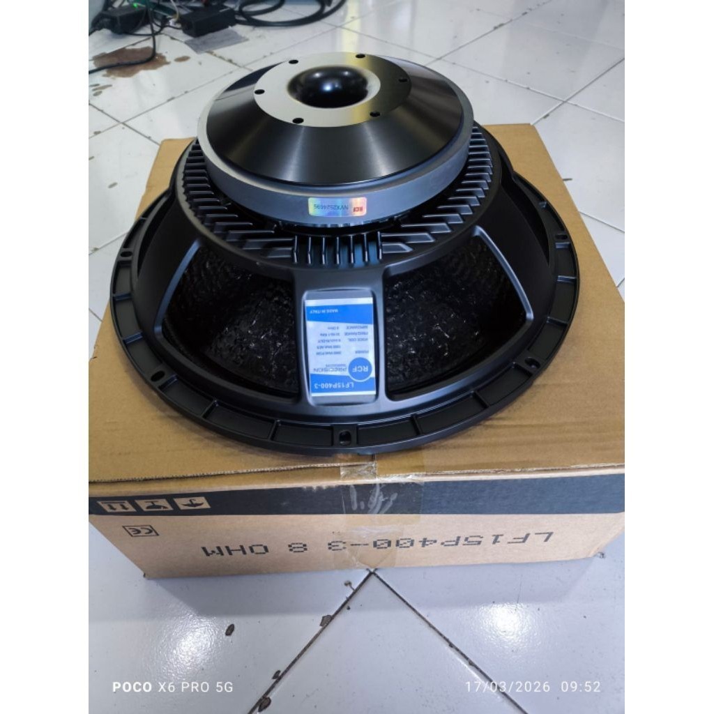 RCf L15P400 Speaker komponen 15 inch L15P400