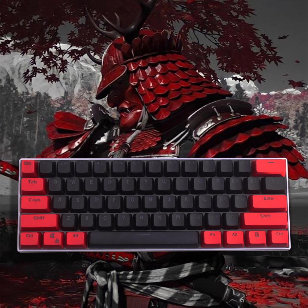 (Keycaps Only Sold) RK 61 Keycaps PBT Material OEM Highly Keycaps, Backlit Two-Color Mechanical Keyb