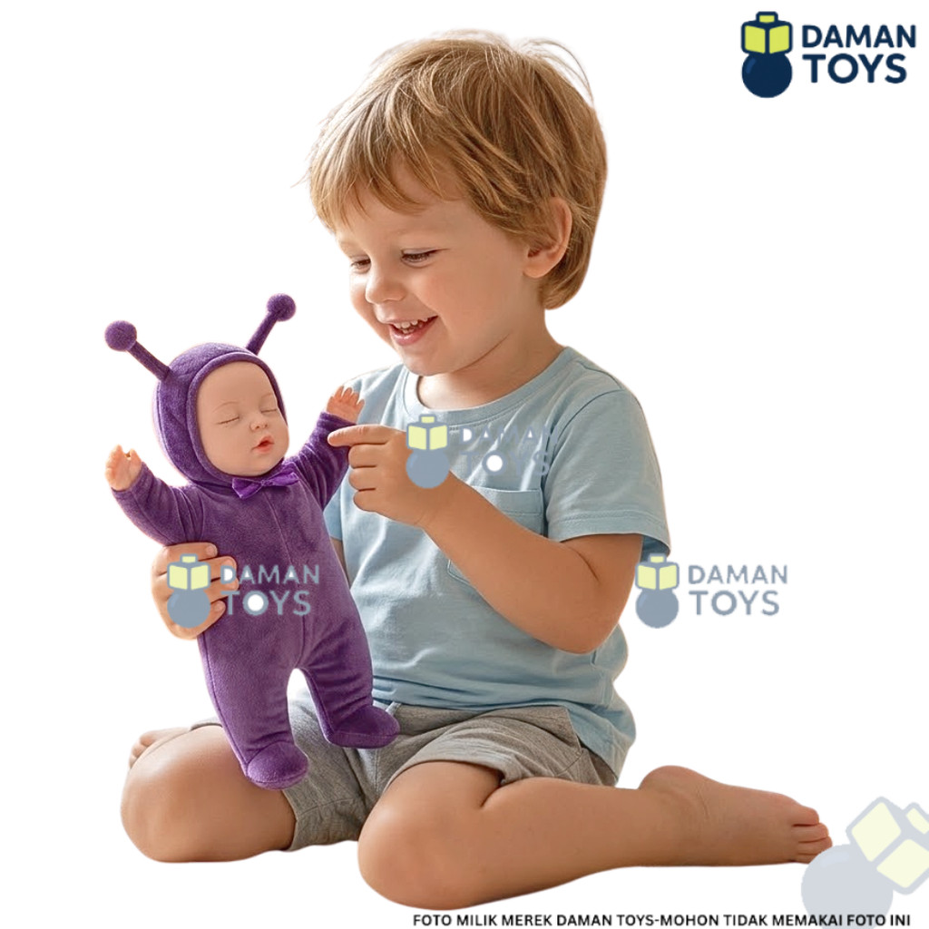 Mainan anak Boneka Tidur, Boneka Bunyi, Boneka nangis, Mainan Anak Perempuan, Sleeping Baby Bieber