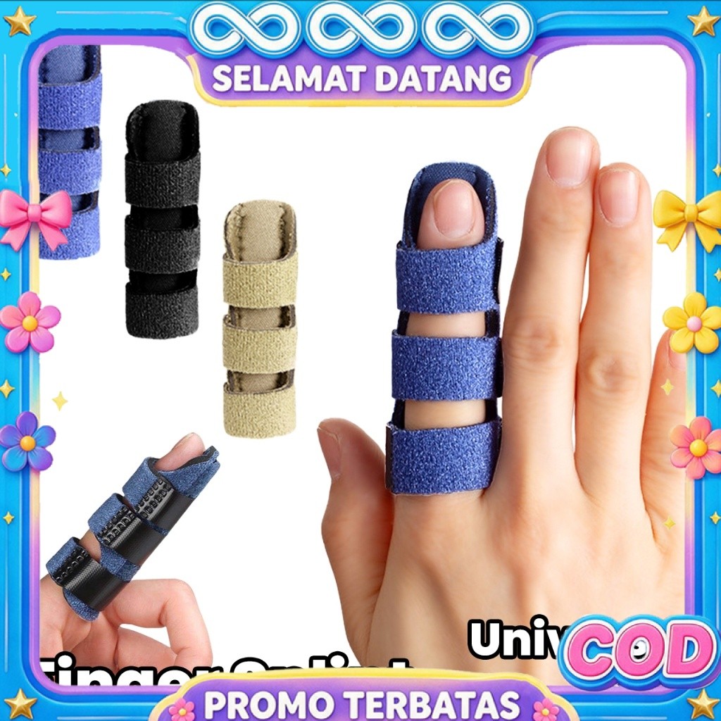 Finger Splint Finger Splint Pelurus Jari Splint Finger Pelurus Jari Splint Jari Fix Strap Penyangga 
