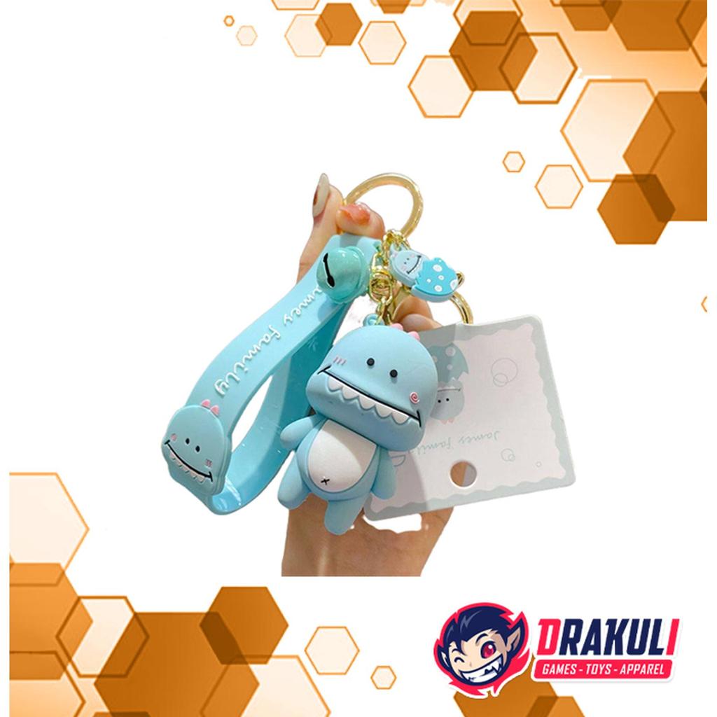 Drakuli Hobbies Acc Baimao James Family Keychain Dinosaur
