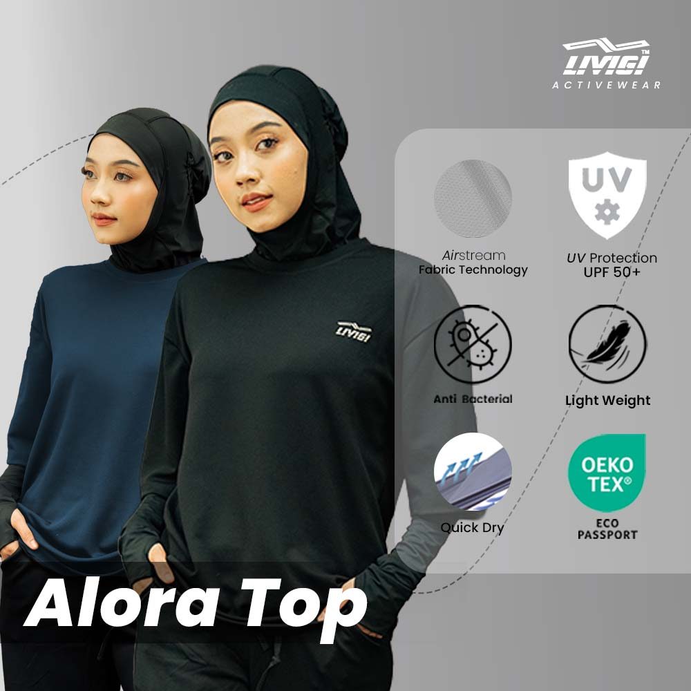 Livigi - Alora Top - Atasan Sport Oversize