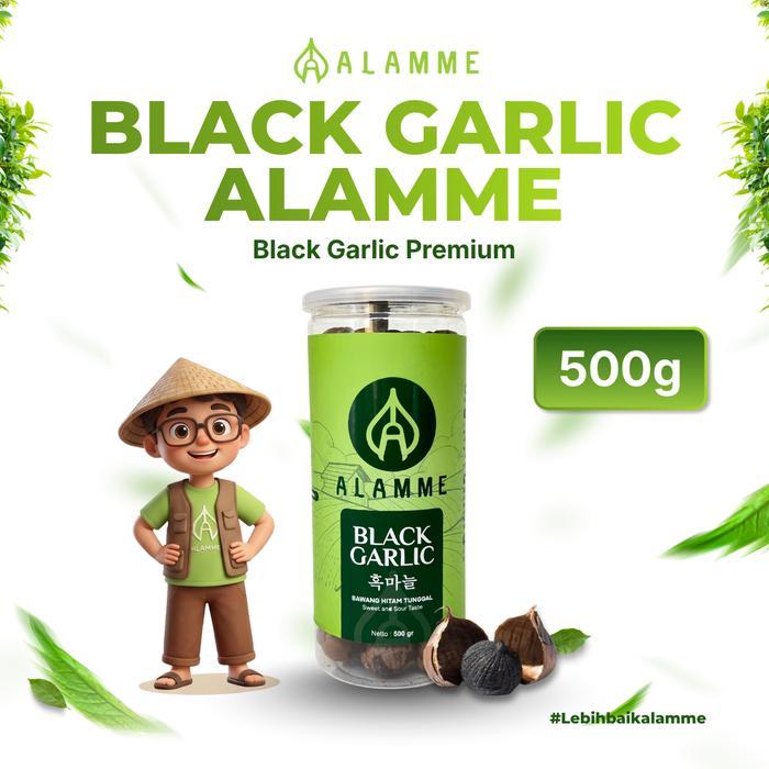 Bawang Hitam Tunggal Black Garlic Alamme 500Gr