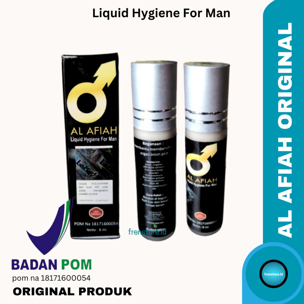 [ ORIGINAL 100% ] AL AFIAH - Al Afiah Asli 100% Original / 0bat Kuat Pria  ( isi 8 ML )