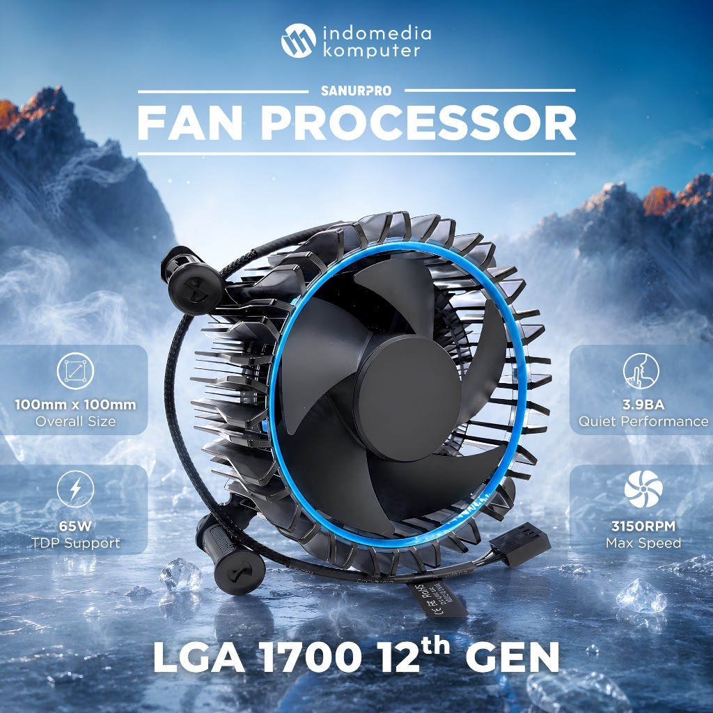 FAN PROCESSOR LGA 1700 12TH GEN