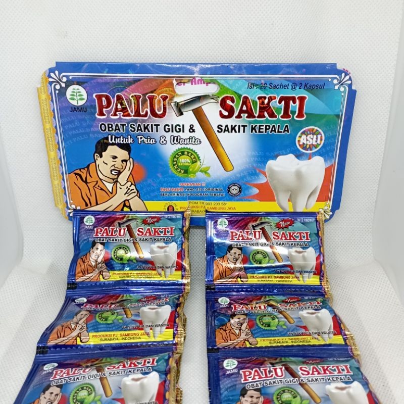 PALU SAKTI KAPSUL SAKIT GIGI ORIGINAL