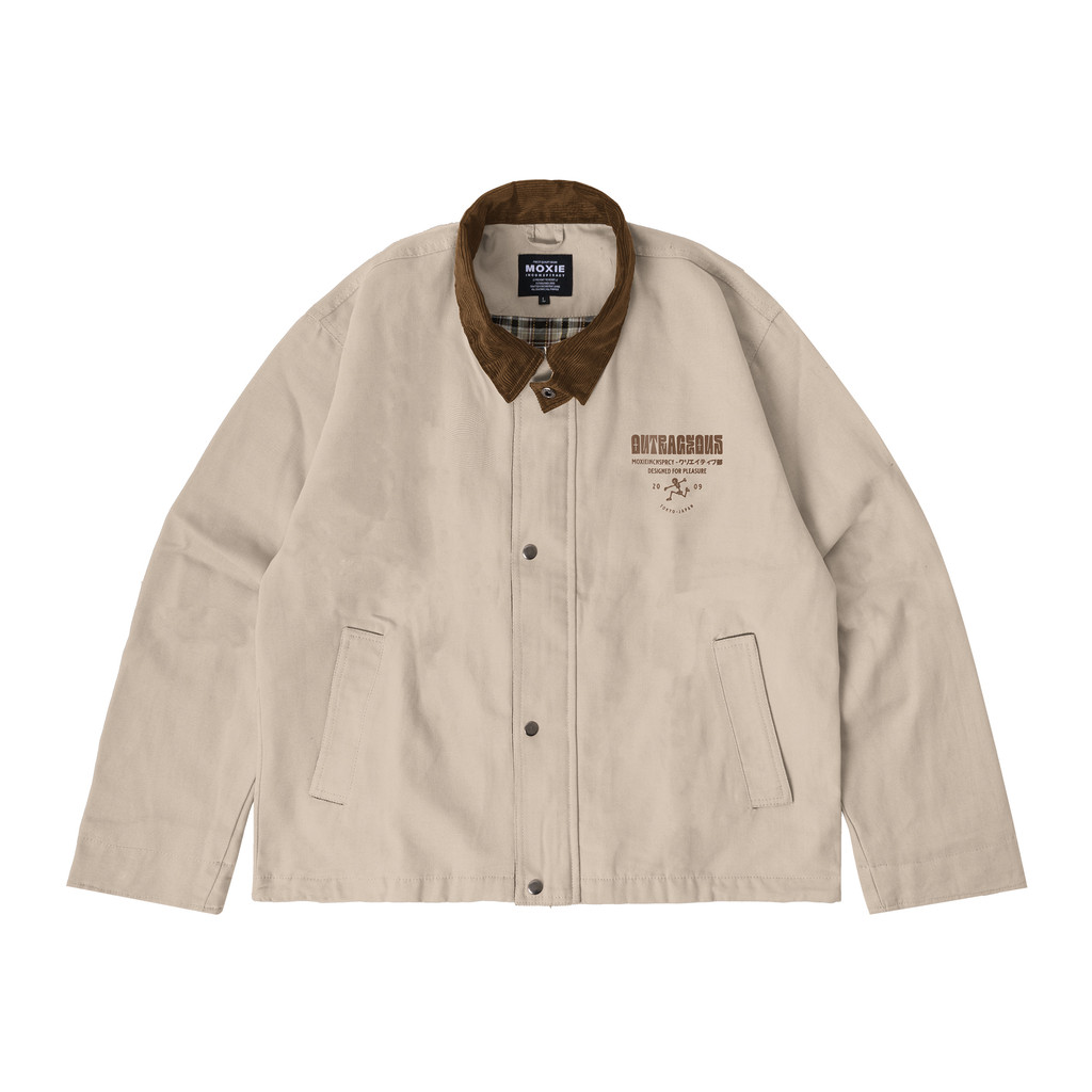 Moxie Jethro Barn Jacket  Canvas Marsoto - Cream