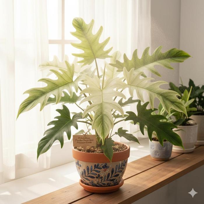 Tanaman hias philodendron florida ghost mint-pohon florida Ghost mint