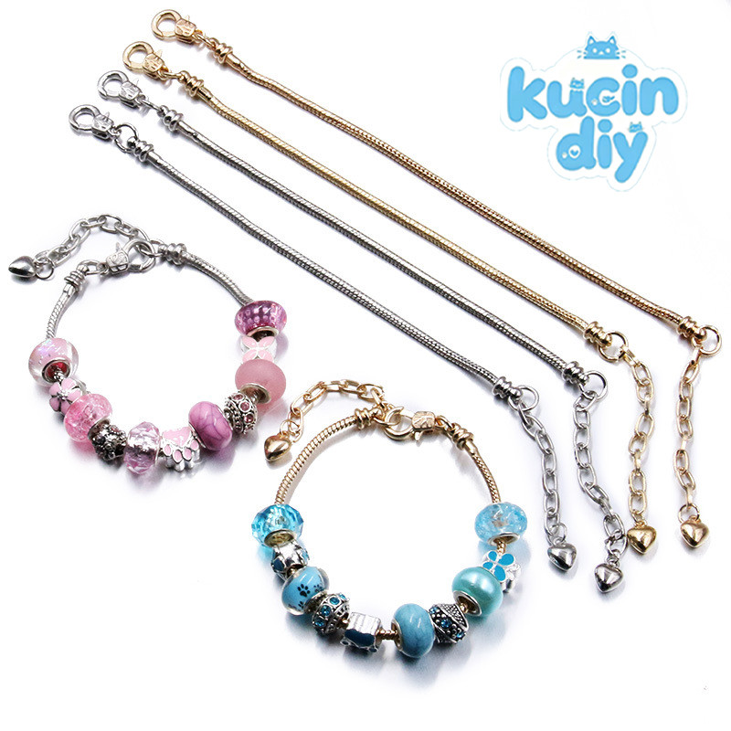 Bracelet Gelang Rantai Anti Karat Wanita Pandora Titanium Aksesoris