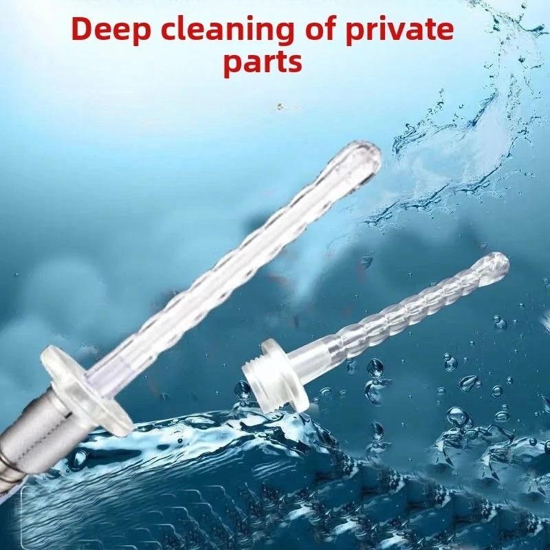 135pcs Wash Douche Anal Shower Bidet Soft Silicone Bidet Home Anal Enema Wash Anal Douche Shower Duc