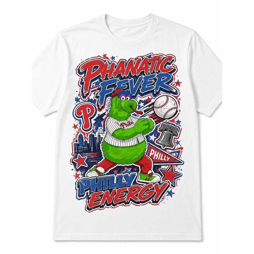 Men'S And Women'S Vintage Varsity Phanatic Fever Unisex  T-Shirt, Soft Comfort, for Couple, Family, 