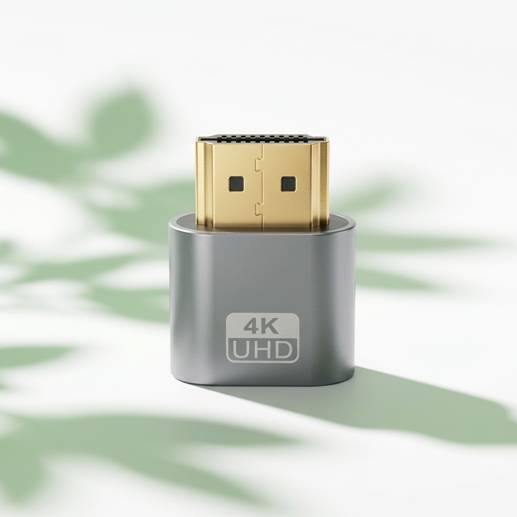 HDMI Virtual Dummy Plug 4K UHD Emulator Layar Monitor Display Tanpa Monitor PC Mining Server Origina