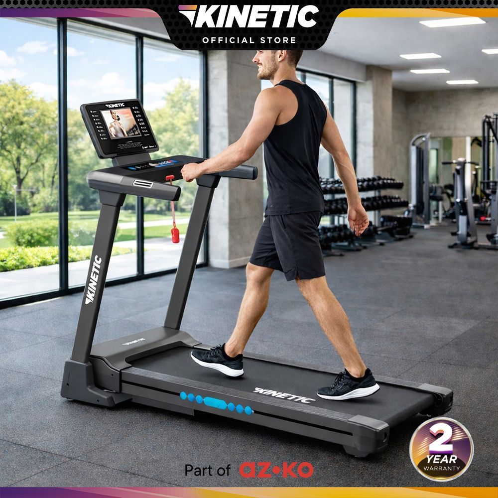 Kinetic Kinetic Motrized Smart Treadmill 3 Hp 99P Tft Treadmill