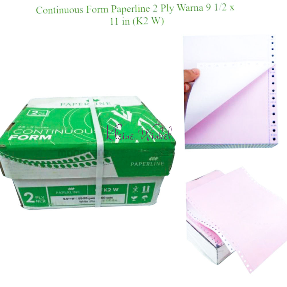 Kertas Continous 2 Ply PAPERLINE PRS