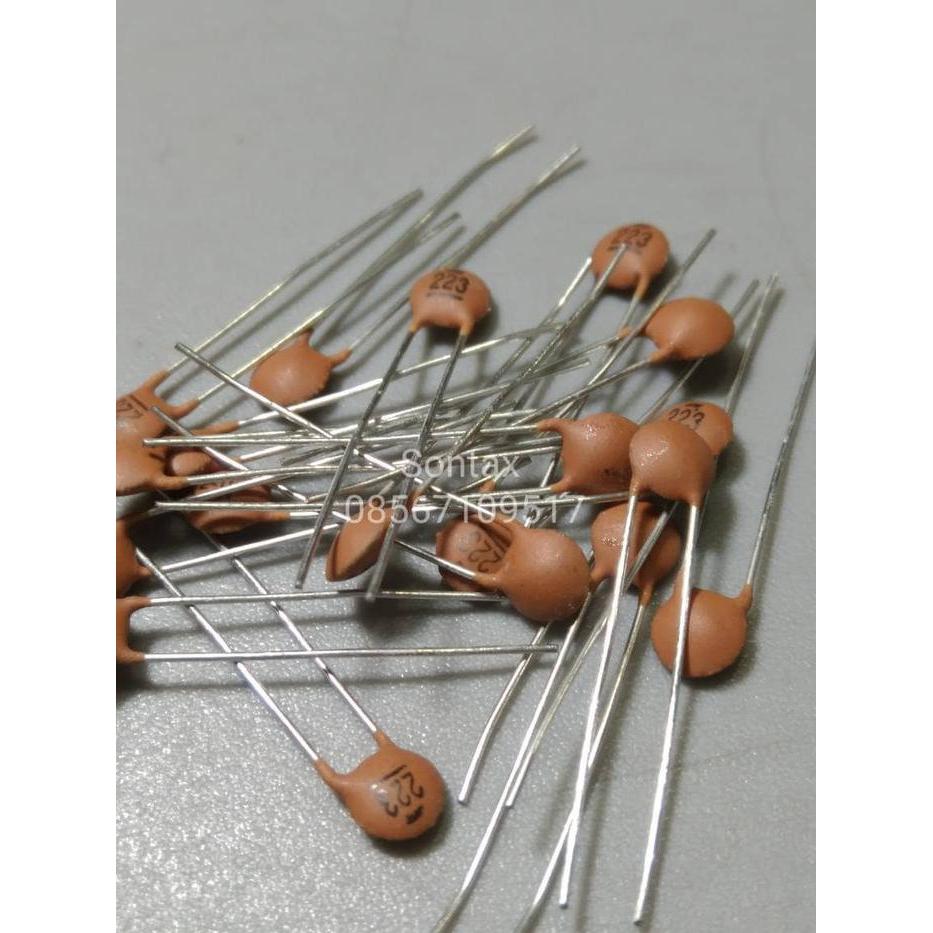 22nf 22 nf 2200pf npo murata capacitor ceramic kapasitor keramik Big Salle 