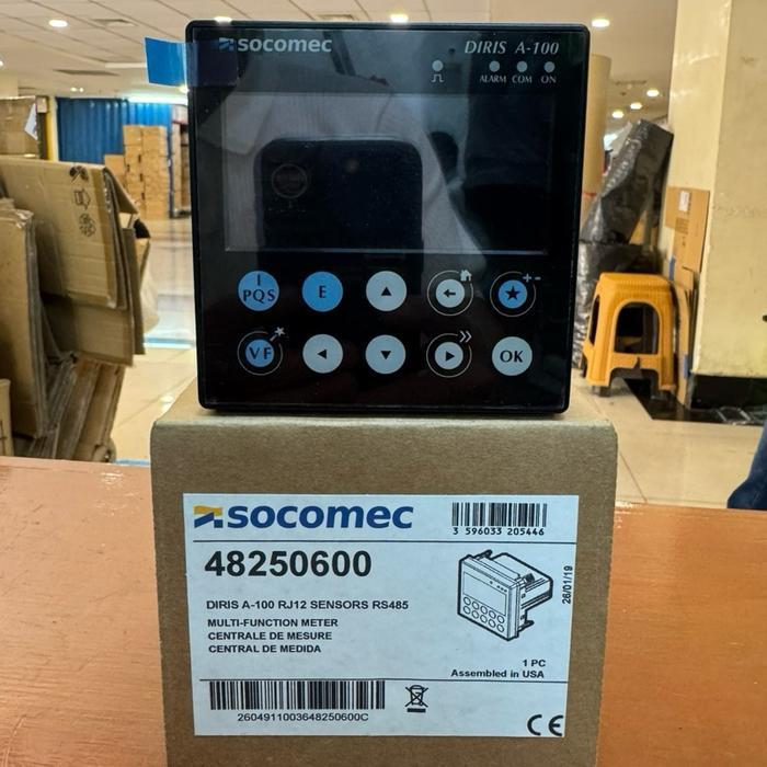 Power Meter Socomec Diris A-100 Diris A100 RS485 Modbus - Socomec 48250600