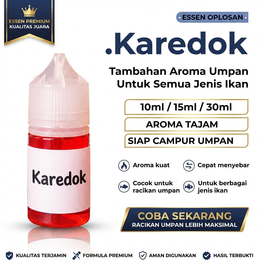 Essen Oplosan Ikan Mas Patin Bawal Nila Lele Aroma Karedok Original Harian/Lomba