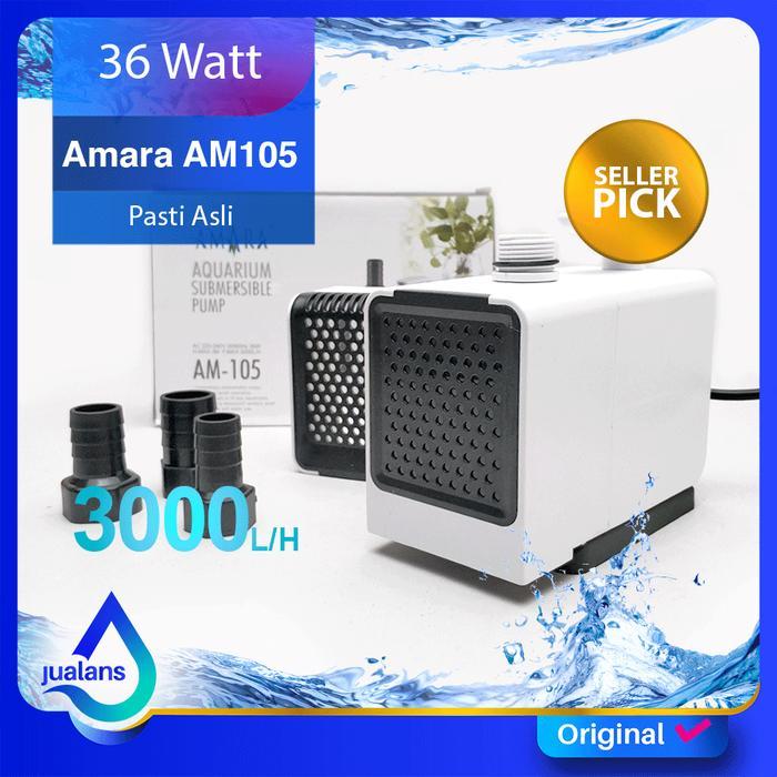 Pompa Air Celup Aquarium AMARA AM 105 Power Head Aquarium 3000 L/H