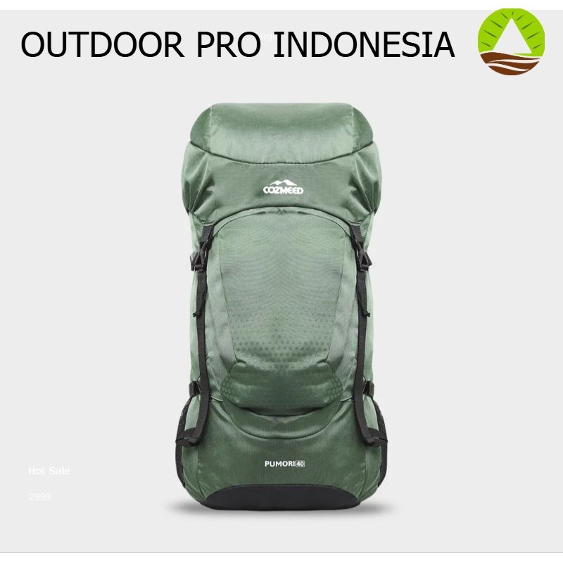 COZMEED. TAS GUNUNG CARRIER PUMORI 40 LITER + RAINCOVER