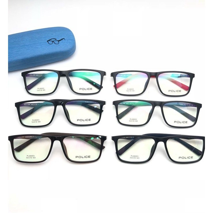 COD  FRAME KACAMATA POLICE PRIA SPORTY PAKET MINUS & CYLINDER PHOTOCROMIC .