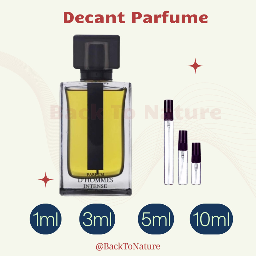 Decant - Parfum D'Homme Intense