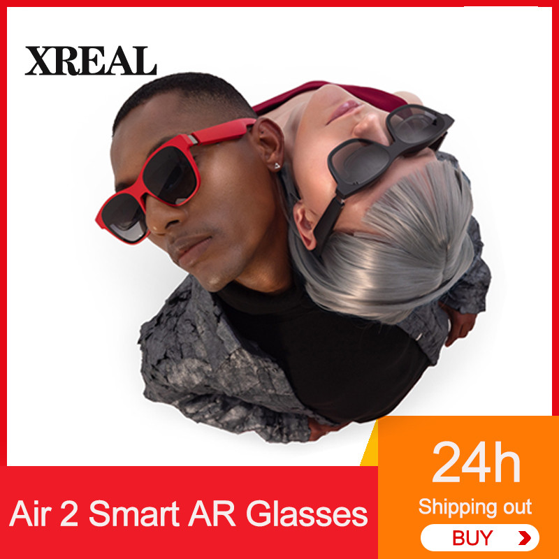 Xreal Air 2 AR Glasses 120Hz Micro-OLED Large Screen Glasses with Xreal Beam Virtual Theater Augment