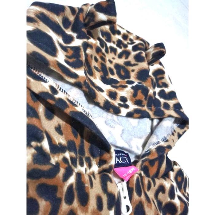 JAKET LEOPARD PLACE ANAK MACAN HOODIE TIGER PEREMPUAN (H&M ZARA