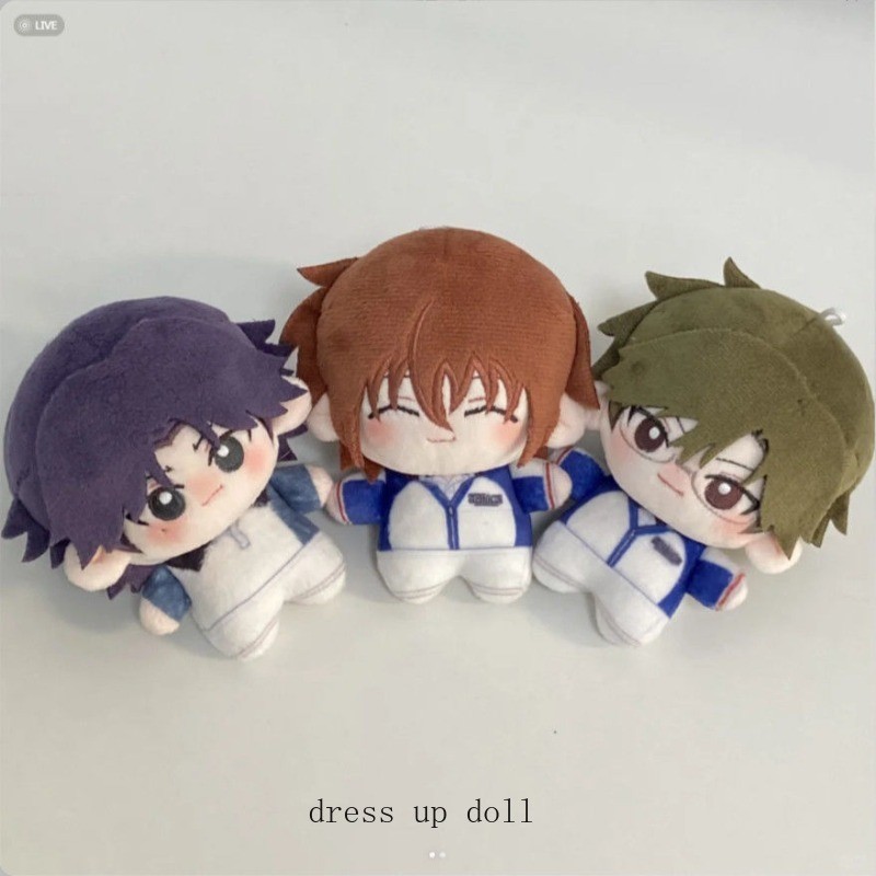 10CM The Prince of Tennis Mini Doll Adorable Print Starfish Body Cosplay Anime Pendant Plush Stuffed