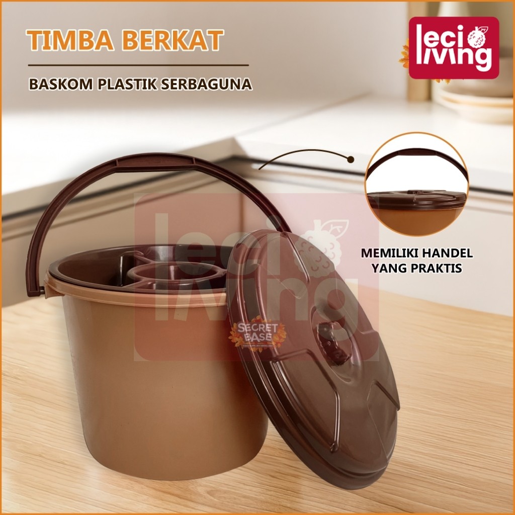 TIMBA BERKAT - Bonus Samir / Bakul Nasi / Ember Tong Bak / Baskom Plastik /Berkat Hajatan Unik