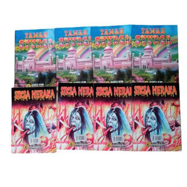 Komik Anak Islami Taman Surga Dan Siksa Neraka - Not Specified