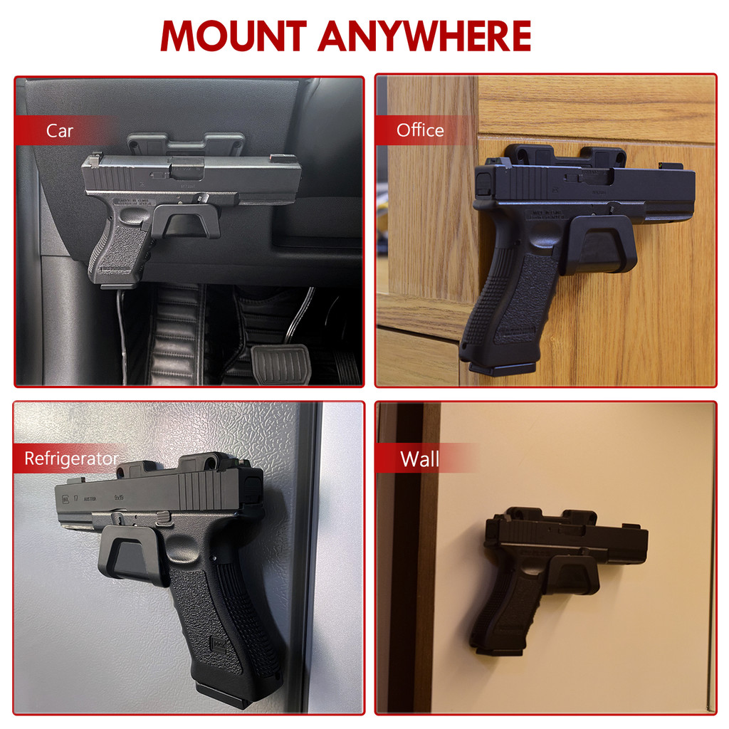 Nylon Magnetic Bracket With Safety Trigger Protection Device Wall Mounted splay Stand Magnetic Gun M