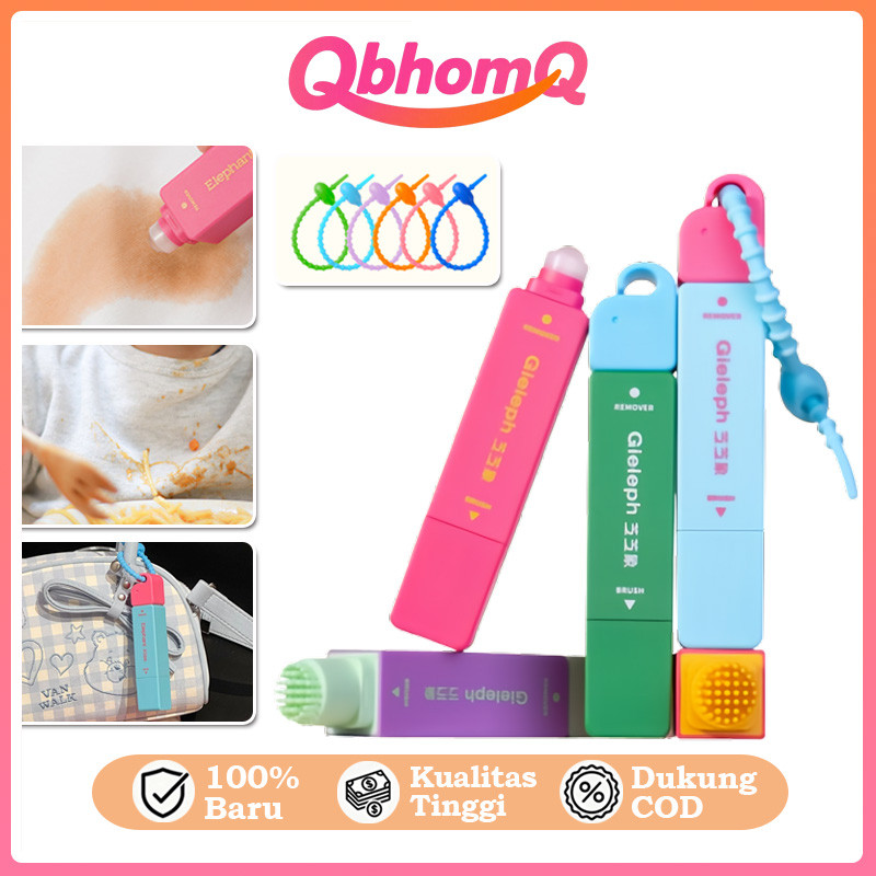 QbhomQ Pena Penghilang Noda Penghilang Noda Pakaian Instan Mudah Deterjen Laundry Penghilang Noda Mi