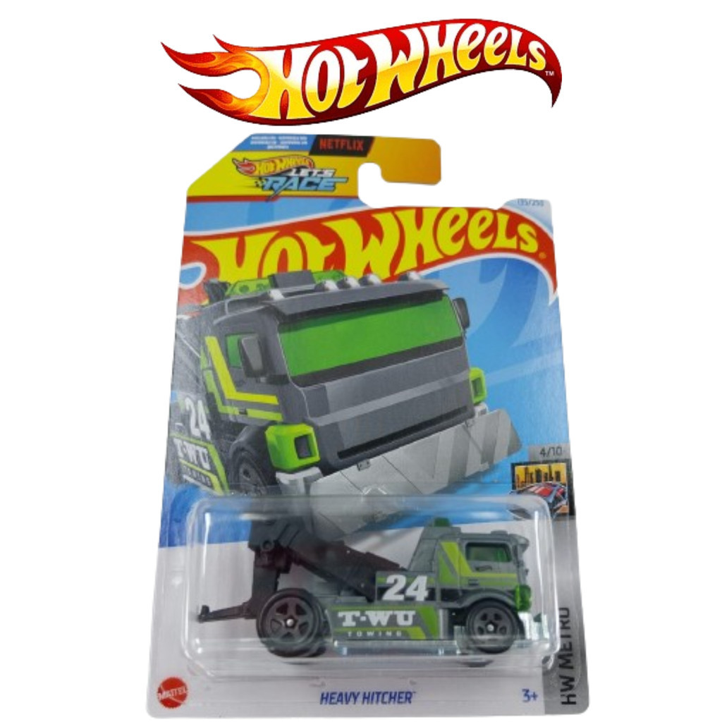 Hot Wheels Lets Race Heavy Hitcher Abu Hijau 24 HW Metro