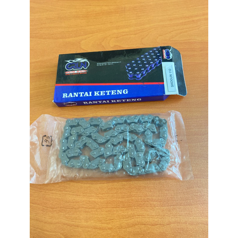 CRUN Rantai Keteng Shogun 110 3x4-88  Rantai Kamprat Shugun Old New  Temeng Asli