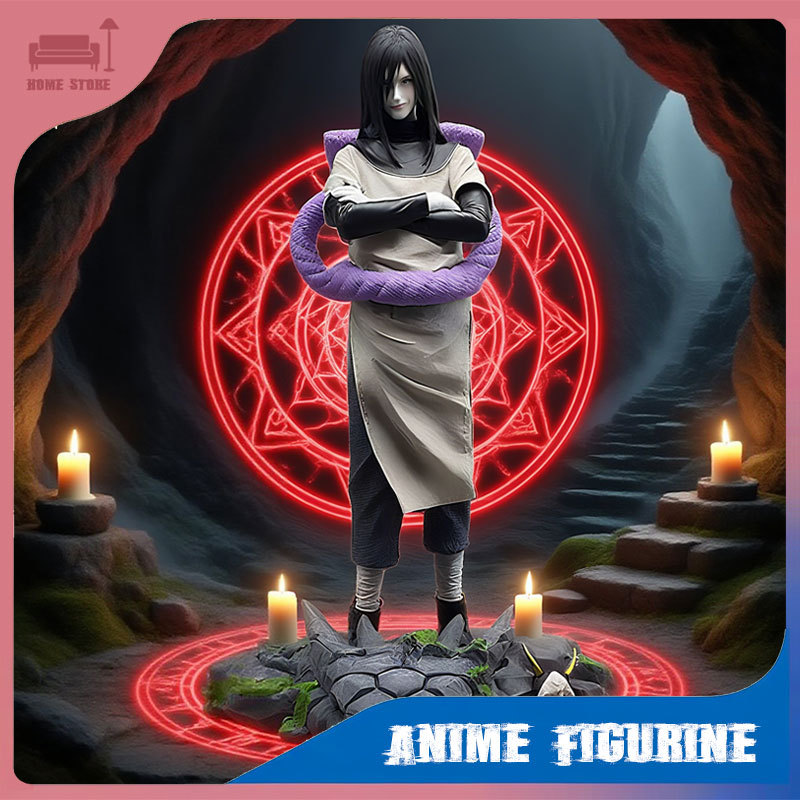 Anime Figurine Naruto Orochimaru Action Figure Akatsuki PVC Model Statue Desktop Ornament Anime Peri