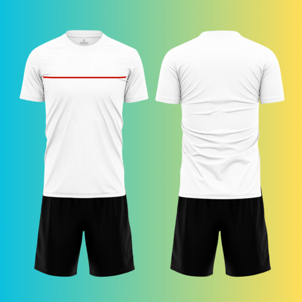 Setelan olahraga polos Seragam Olahraga TIM Futsal Club Sablon Pundak SETOBL-PL014