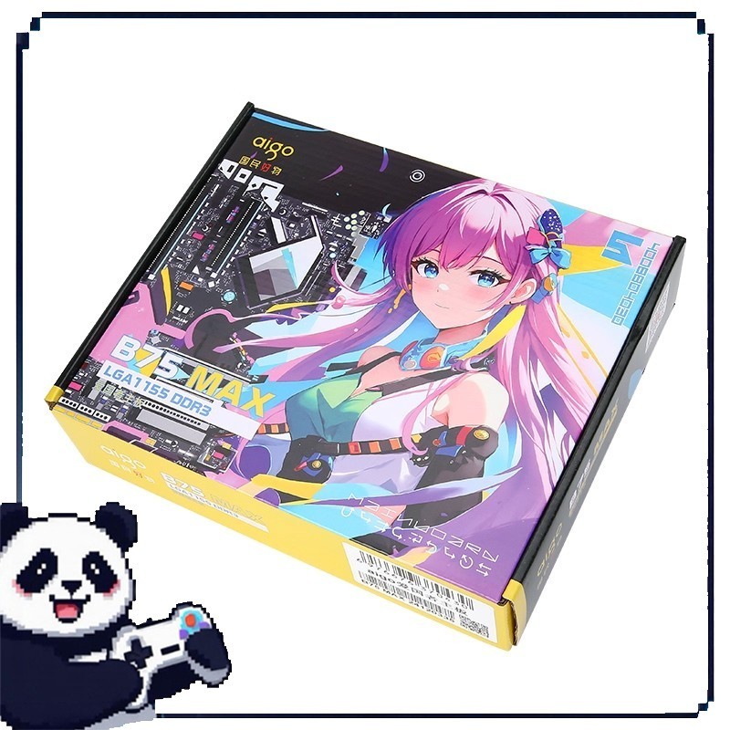 B75max All Solid State Motherboard Atx Motherboard 1155 Pin Ddr3 M.2 Gigabit Network Card Office Gam