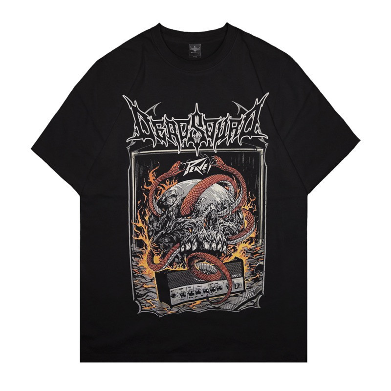 XtremeMerch Deadsquad x Peavey Oversized Kaos 100% Original Tshirt