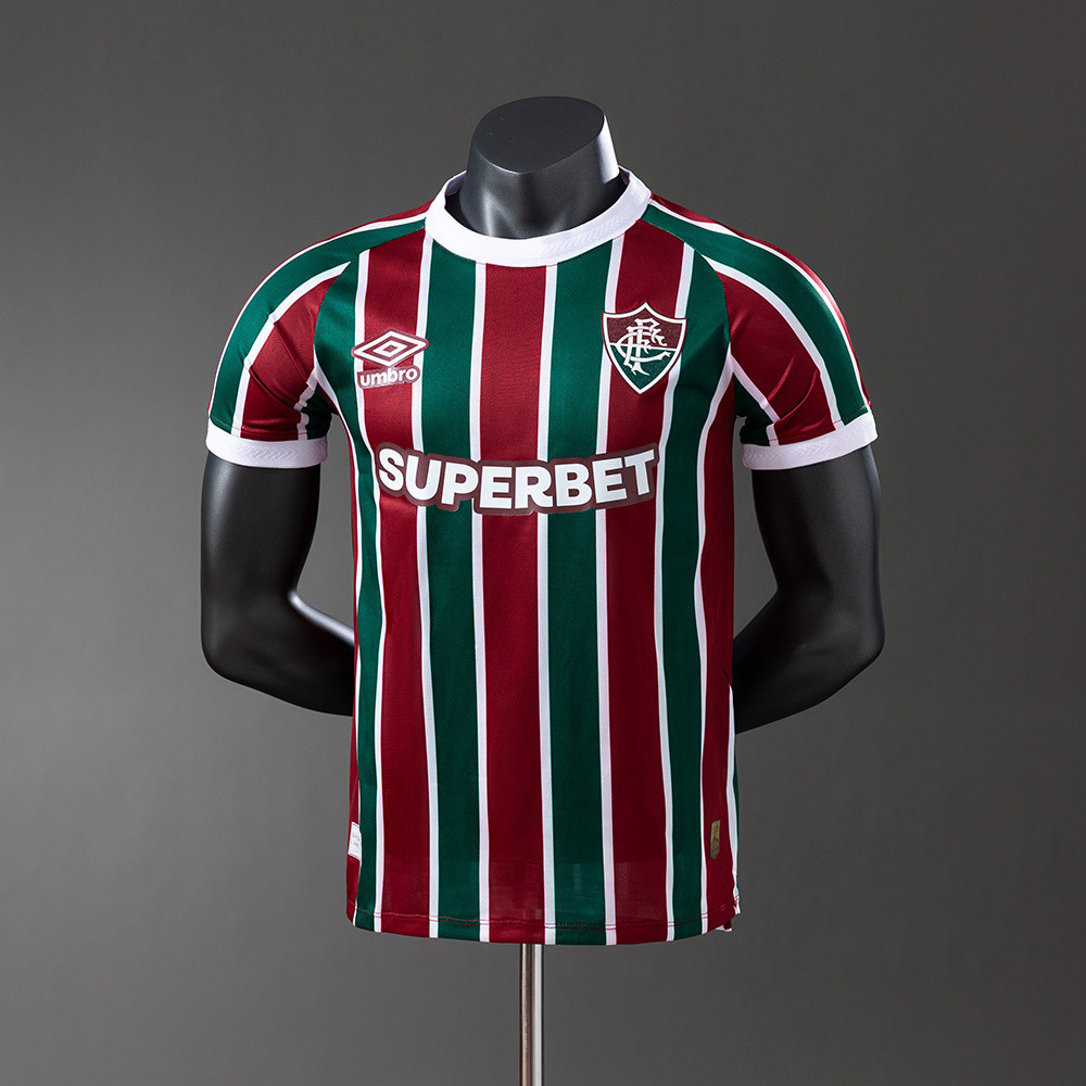 Jersey Fluminense 25/26 Home Player Version T shirt pria
